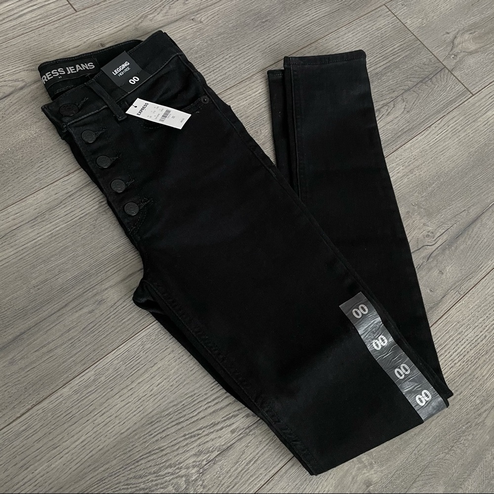 Express 👖 High Rise Waist Jean Legging Jegging